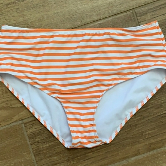 Cupshe Women’s High waisted Floral Stripes Bikini - Picture 4 of 5